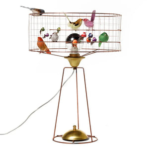 Mathieu Challières - Large Birdcage Table Lamp
