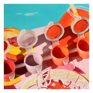La Petite Épicerie - Numbered Coloring Kit - Summer Dreams