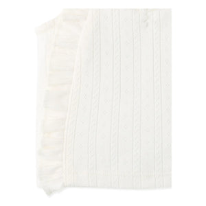 Gingersnaps - Freyja Pointelle Top | Ecru