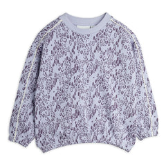Mini Rodini - Organic cotton leopard sweatshirt | Purple