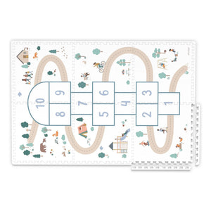 Play and Go - Tiloo modular play mat - Hopscotch