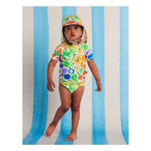 Halcyon Nights - Fruit Recycled Fiber UV Protection Bath T-Shirt | Ecru