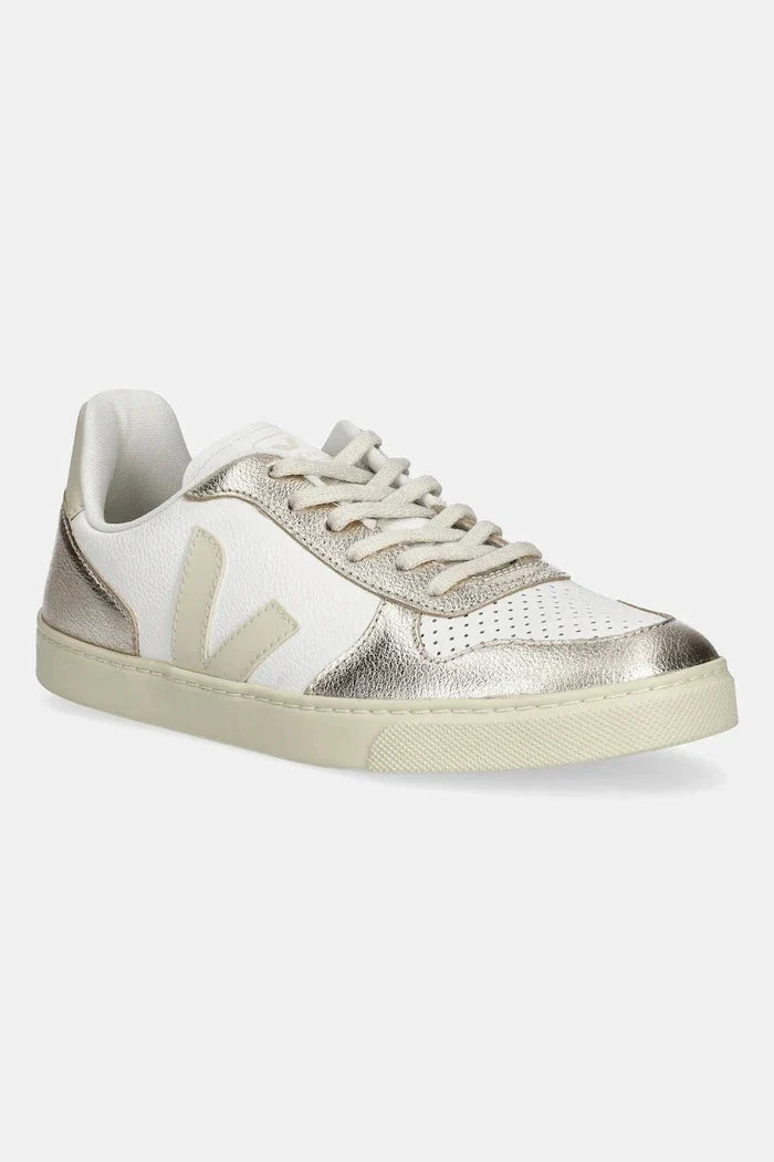 Çocuk Deri Sneaker Veja Small V-10 Laces