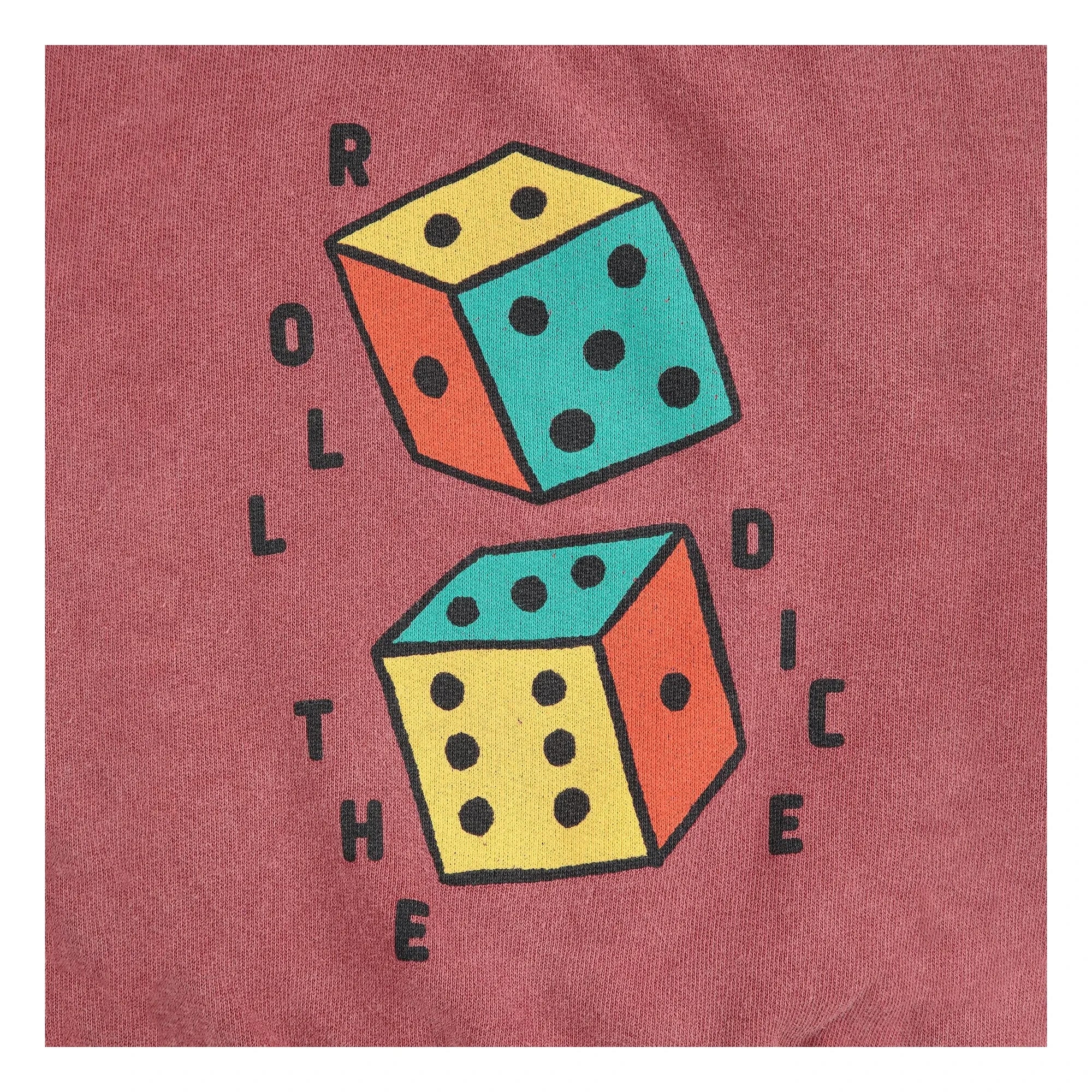Bobo Choses - Roll The Dice Sweat Organic Cotton | Brown