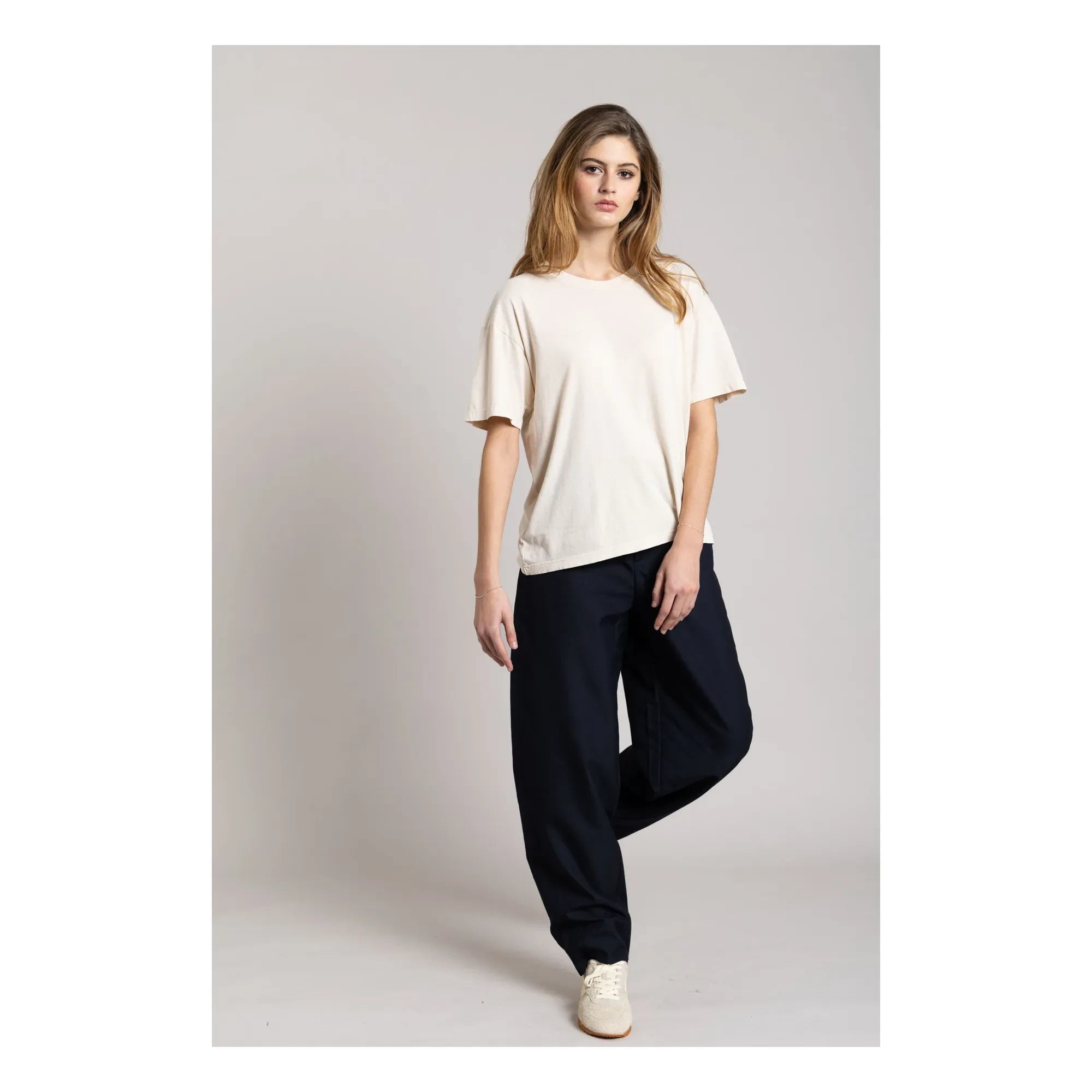 Smallable Woman - Hana Organic Cotton T-Shirt | Cream