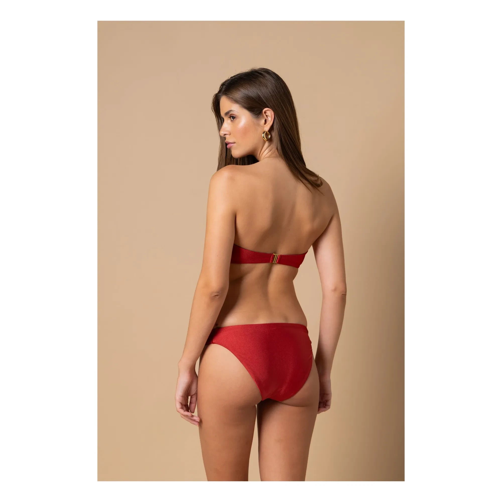 Alma Deia - Blake Bandeau Top | Rosewood