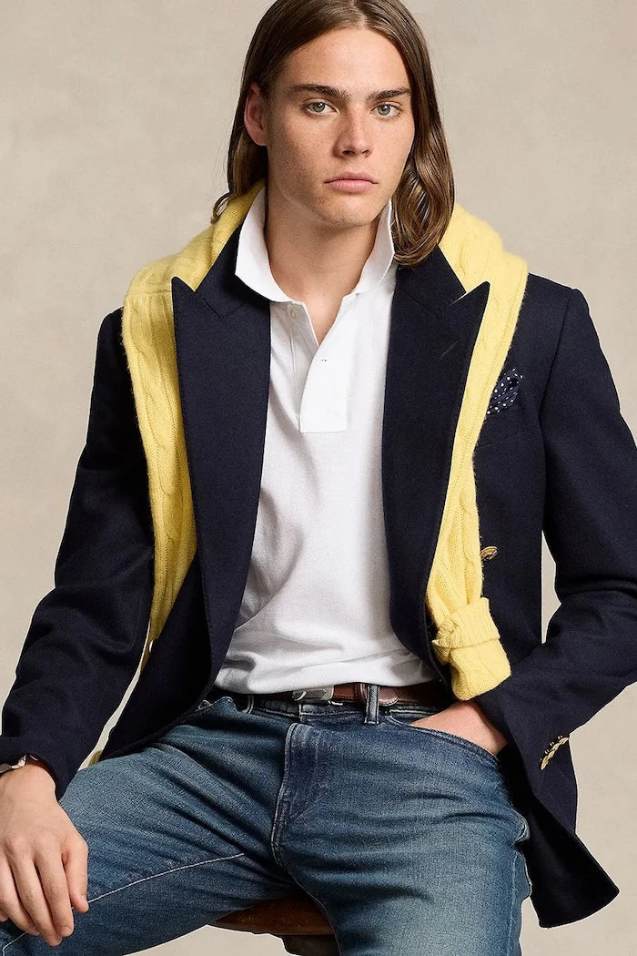 Polo Ralph Lauren BASIC MESH Pamuklu Polo Yaka Tişört