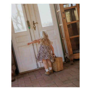 Fliink - Duna Zebra Dress | Black