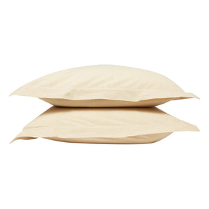 Scarlette Ateliers - Lily Hand-Woven Cotton Pillowcase - Set of 2 | Red