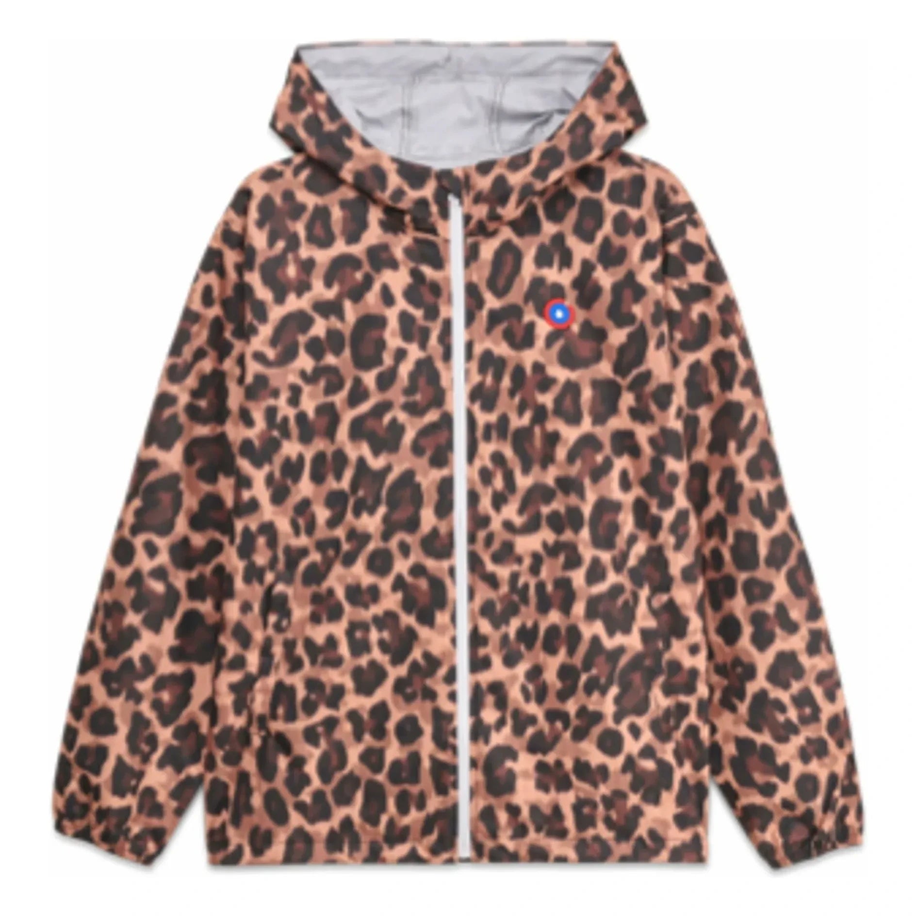 Flotte - Waterproof Windbreaker Bastille Leopard Recycled Fibers | Brown