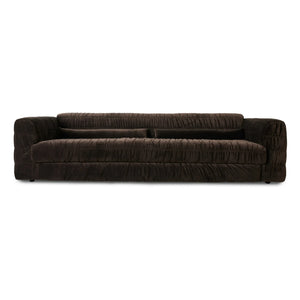 HKliving - Club 4-Seater Sofa | Brown