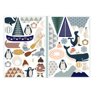Ma Cabane à rêves - Ice Block Animal Magnets