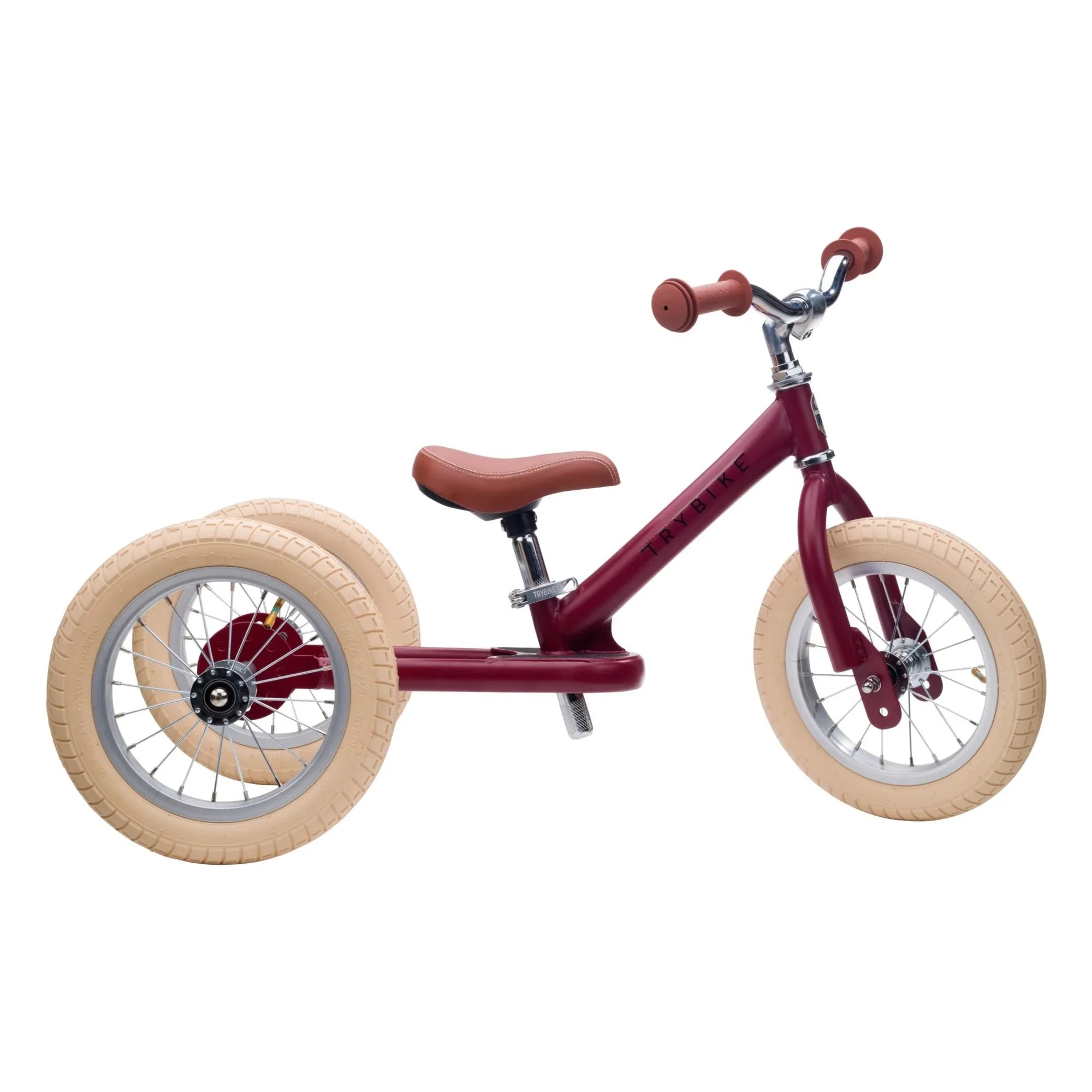 Trybike - Denge Bisikleti - Üç Tekerlekli Bisiklet | Kırmızı
