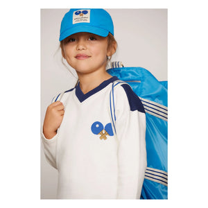 Mini Rodini - Recycled Fiber Ping Pong Hat | Blue