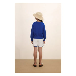 Tinycottons - Swans Cardigan | Blue