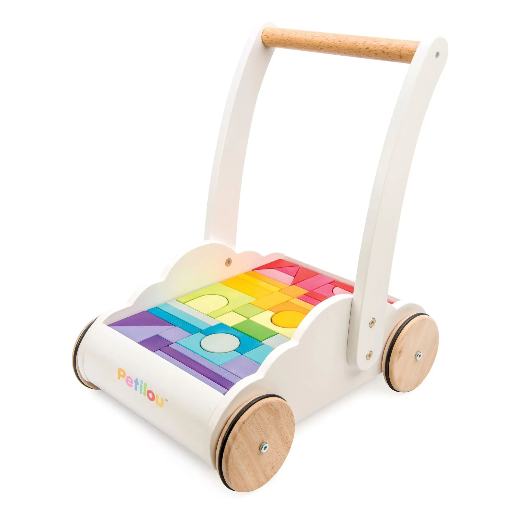 Le Toy Van - Cloud Wooden Block Car | White