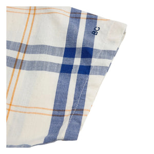 Bobo Choses - Tartan organic cotton dress | Off-white