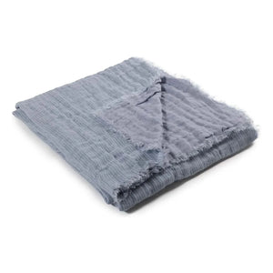 Le Monde Sauvage - Okapi sectional sofa throw | Blue
