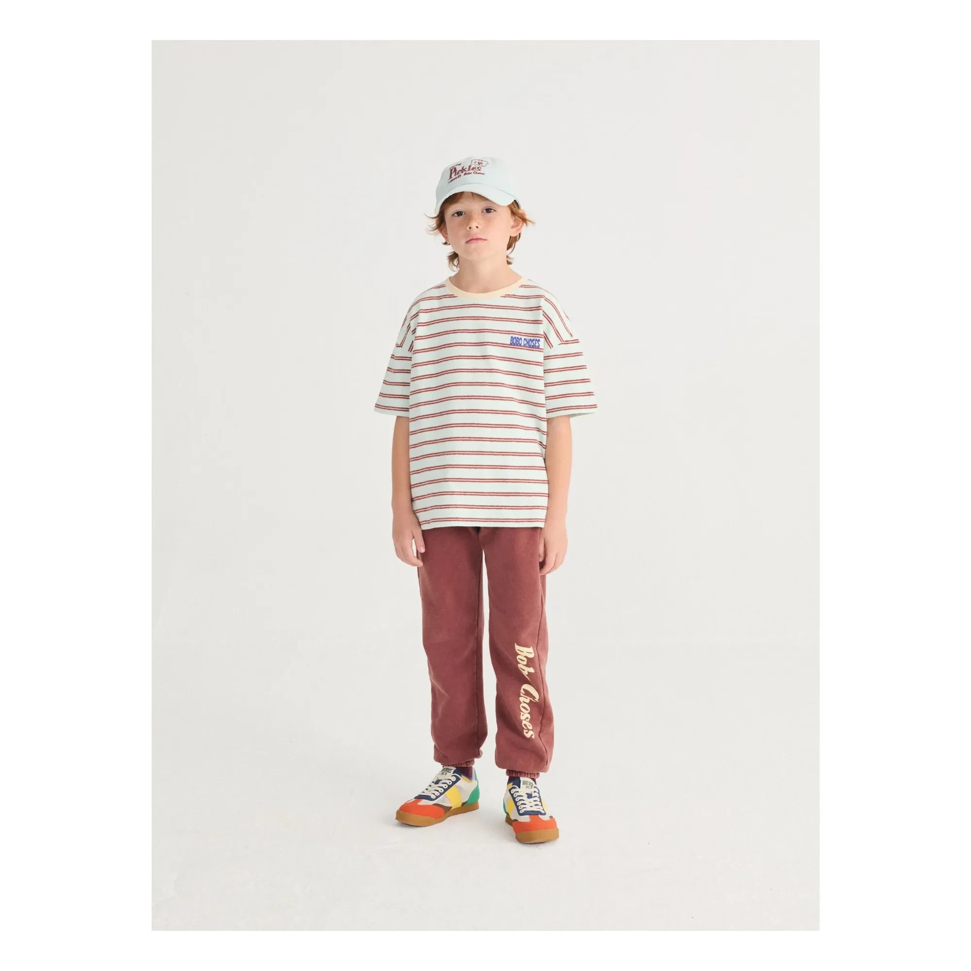 Bobo Choses - Bobo Choses Striped T-Shirt | Light Blue