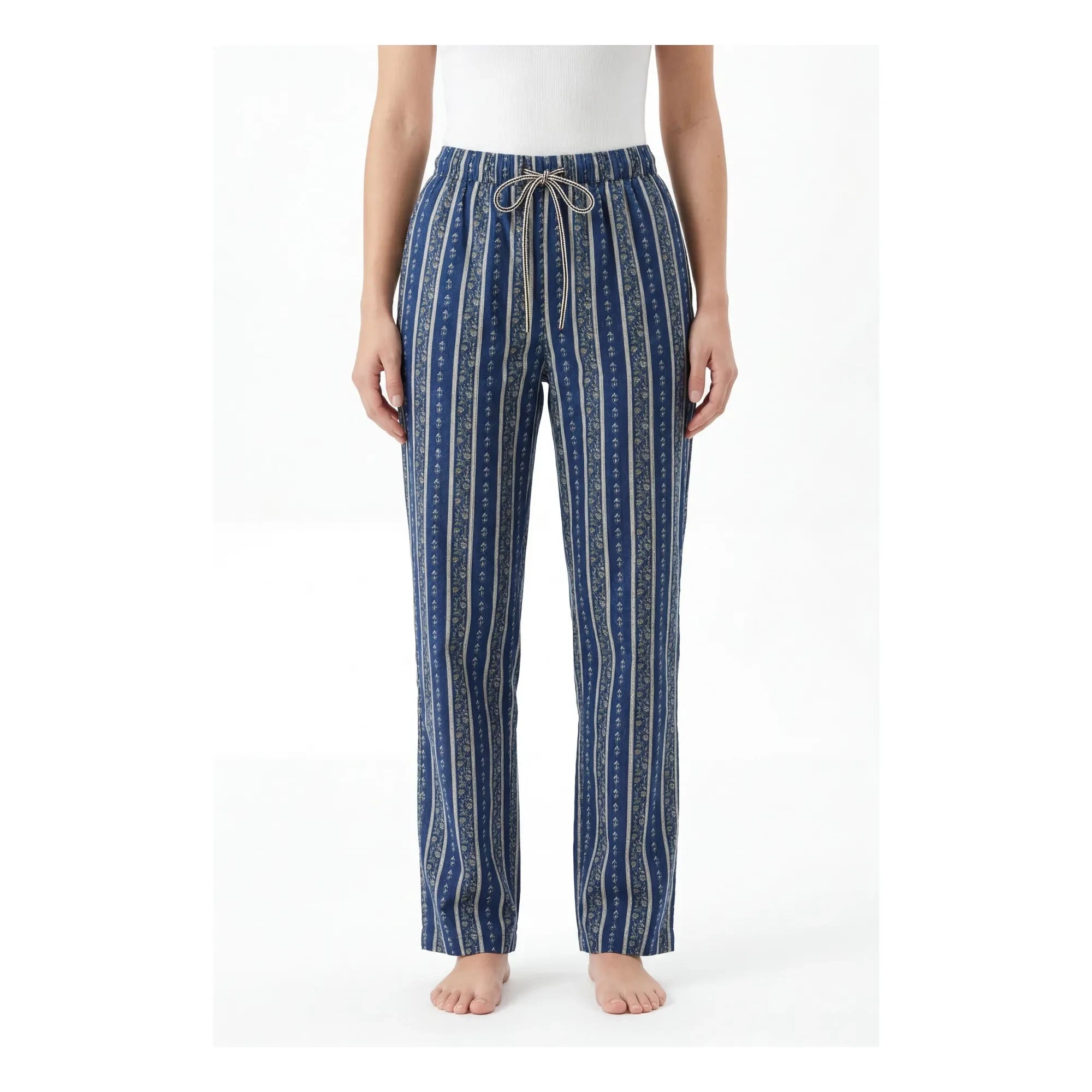 Hod - Poppy Cotton Pants | Midnight blue