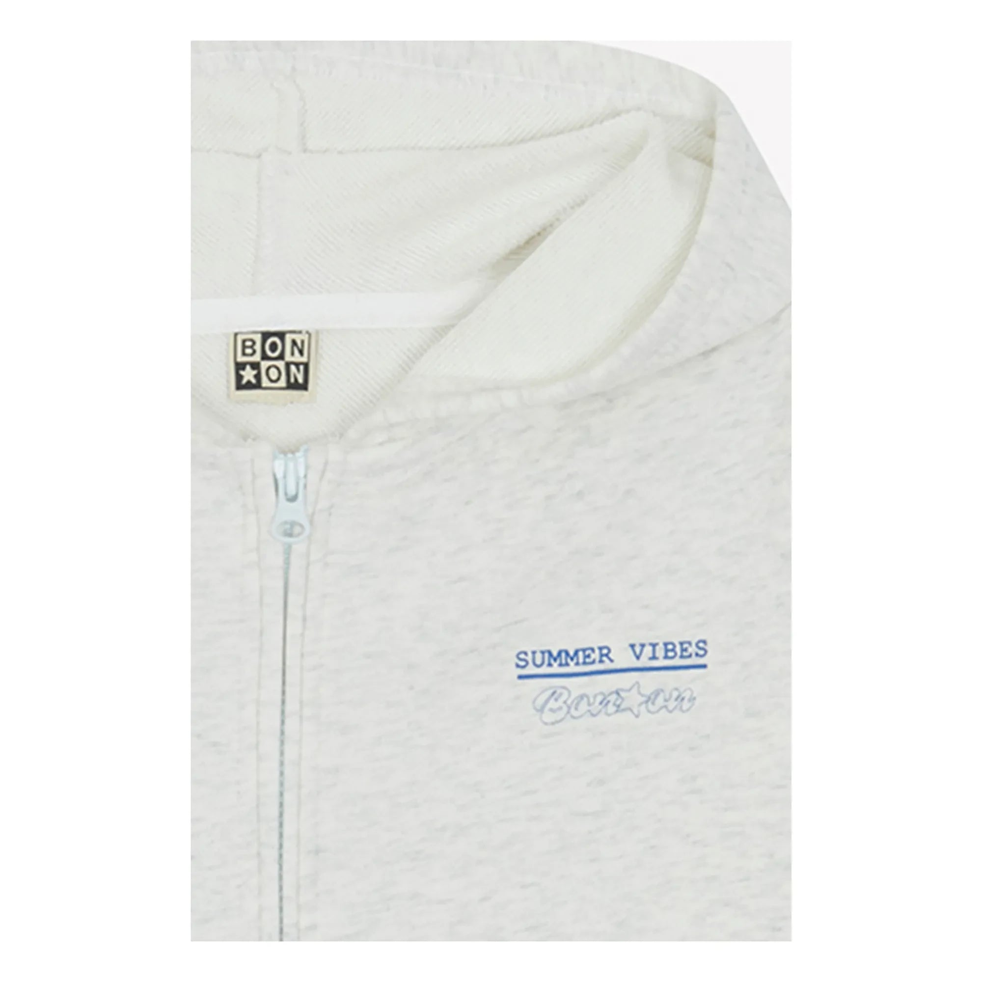 Bonton - St Lu Dayoff Spotted Hoodie | Gray