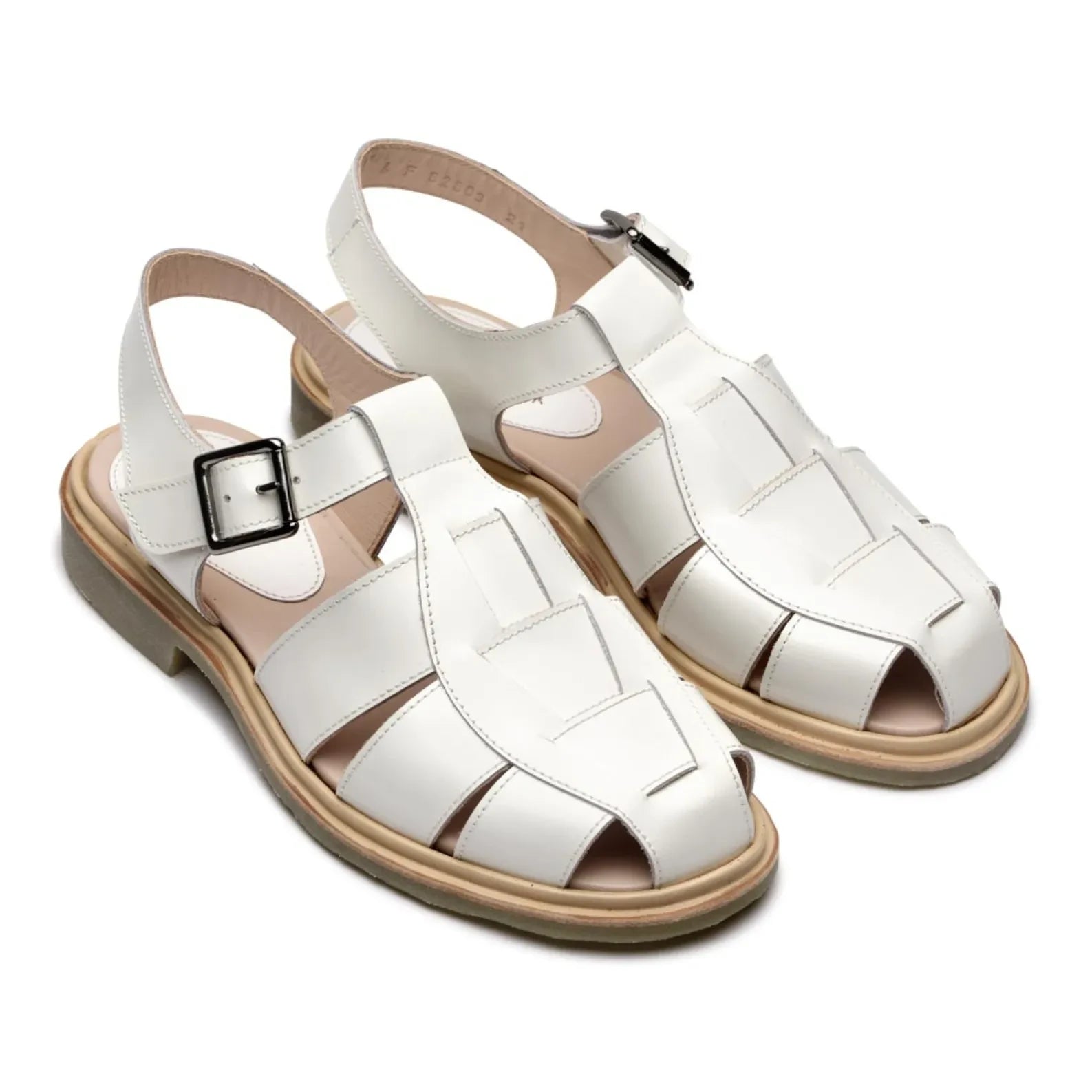 Paraboot - Iberis Glossy Sandals | White