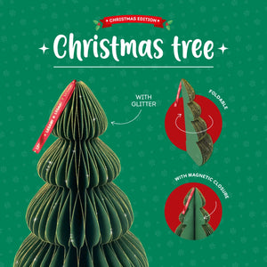 Legami - Honeycomb Christmas Decoration - Christmas Tree