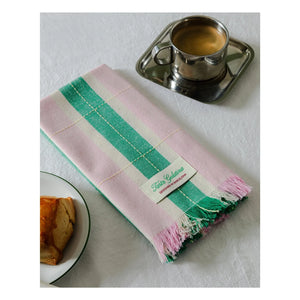 Tarta Gelatina - Organic cotton napkins - Set of 2 | Green