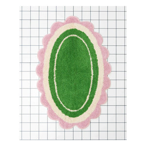 Tarta Gelatina - Carmen Bath Mat | Green