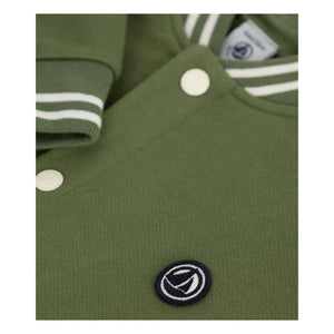 Petit Bateau - Teddy Fleece Wide Fit Jacket | Olive
