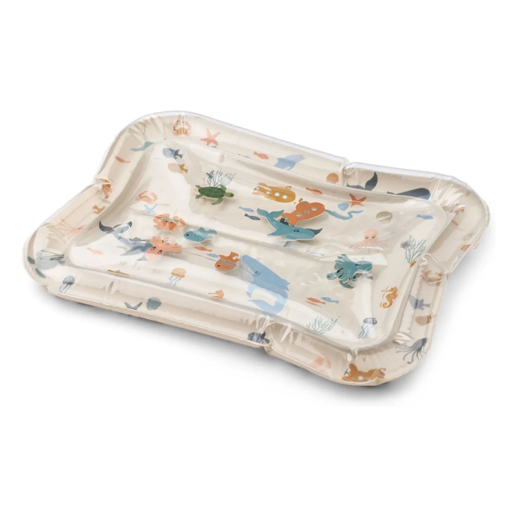 Liewood - Elin Inflatable Activity Mat | Marine Creatures/Sandy