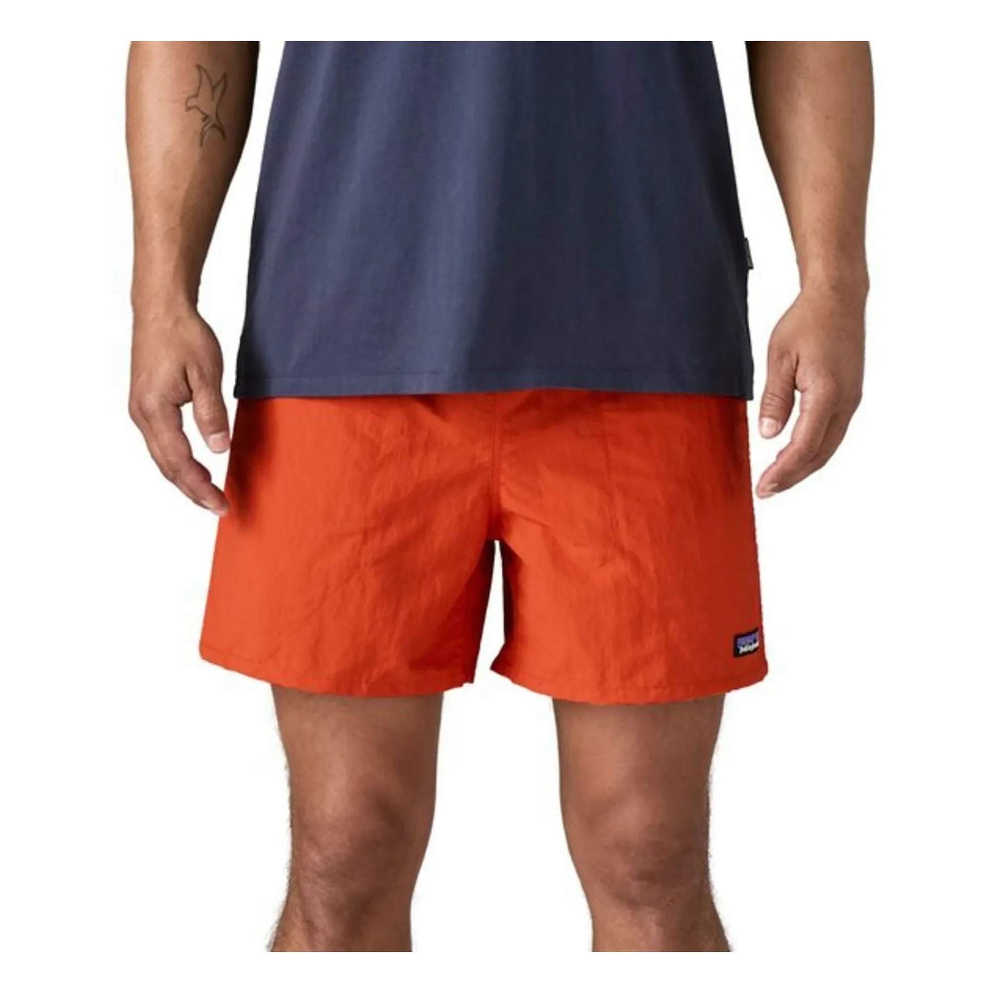 Patagonia - Loose Fit Recycled Fiber Swim Shorts | Tangerine