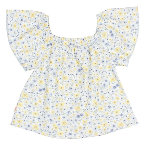 Búho - Patiska floral blouse | Light blue