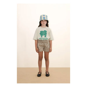 Tinycottons - Leopard Shorts | Brown