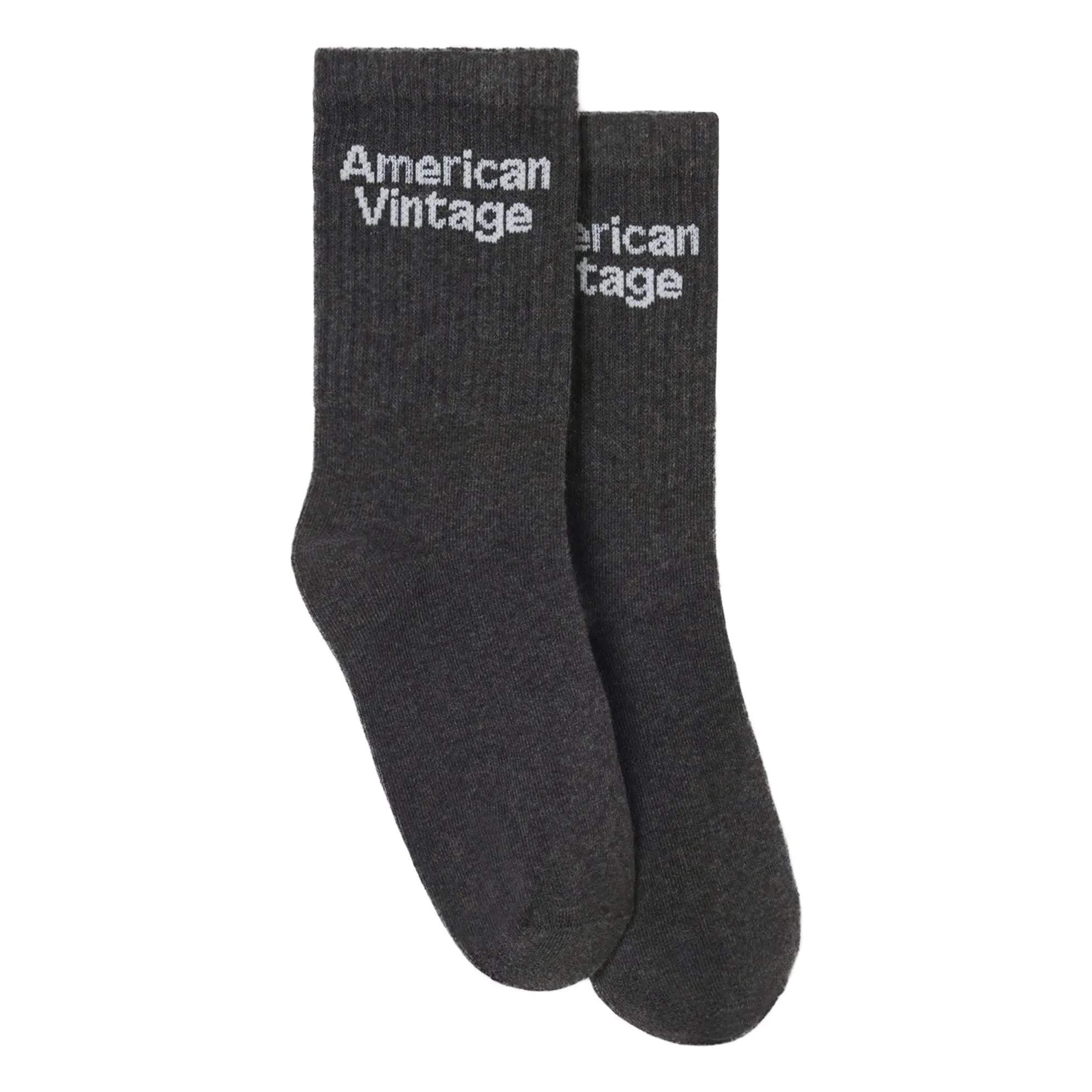 American Vintage - Clypsun Socks | Marled Charcoal Gray