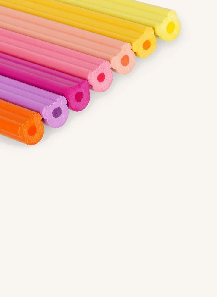 Legami - 24-Piece Teddy Friends Colored Pencil Set