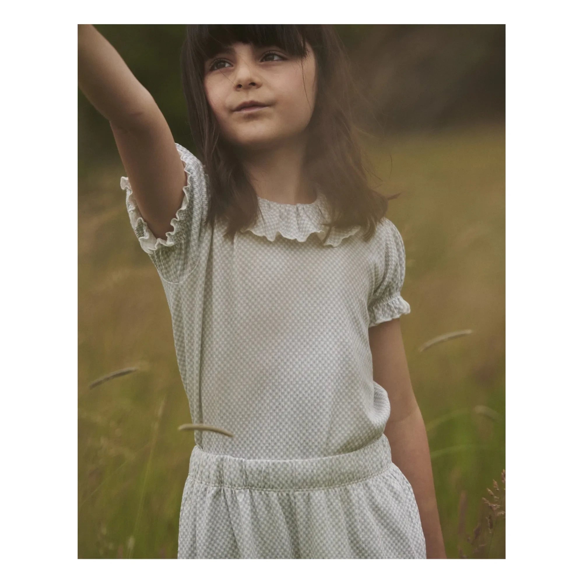 Copenhagen Colors - Organic Cotton Blouse | Gray Blue