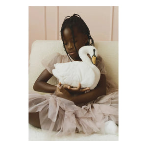 Lorena Canals - Swan Pillow | White