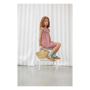 Lililotte - Renée Fleurie Organic Cotton Dress | Dusty Pink
