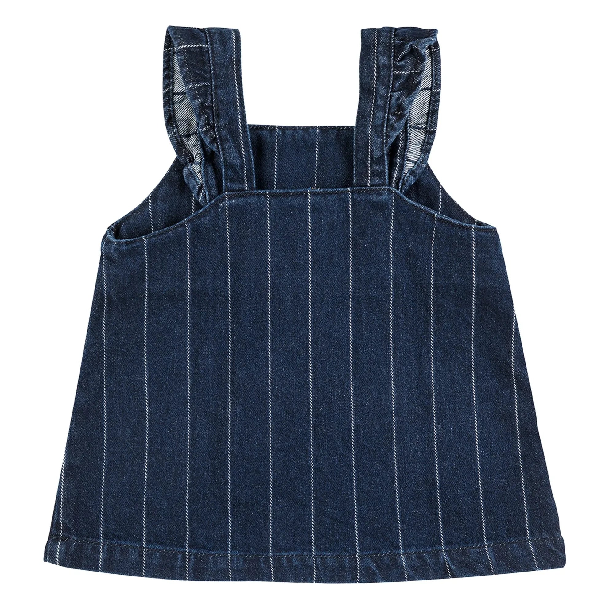 Bobo Choses - Organic Cotton Jean Overalls | Navy Blue