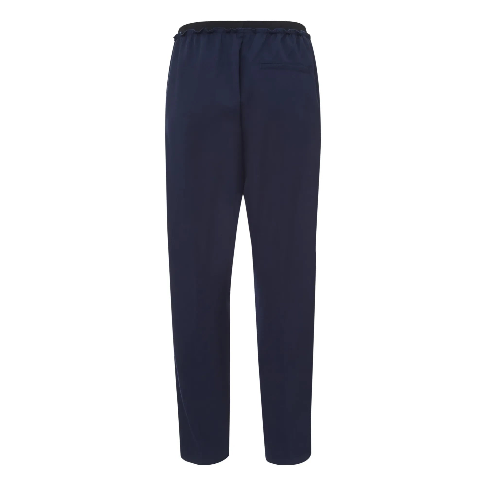 Pomandère - Elastic Wool Pants | Navy Blue