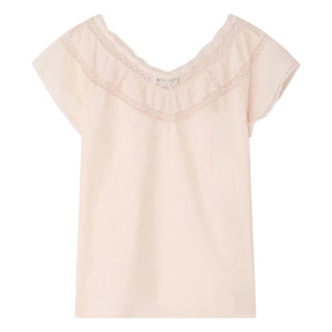Bonpoint - Leana Organic Cotton Blouse | Powder Pink