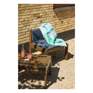 Hübsch - Tento Cotton Blanket | Blue