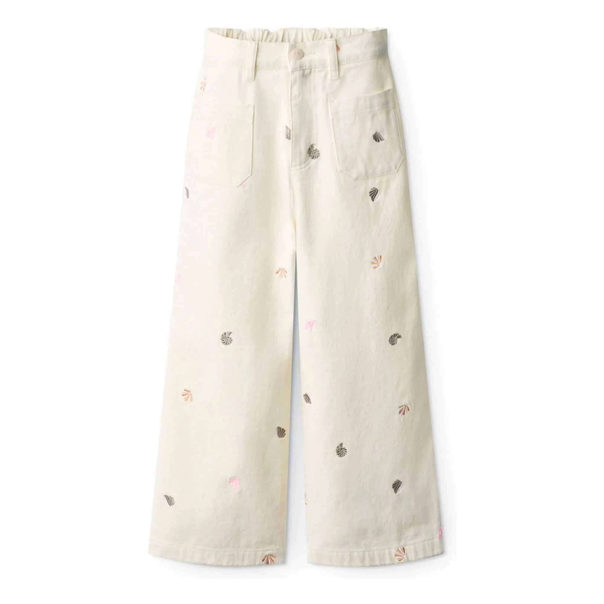 Molo - Adionella Organic Cotton Shell Jean | White