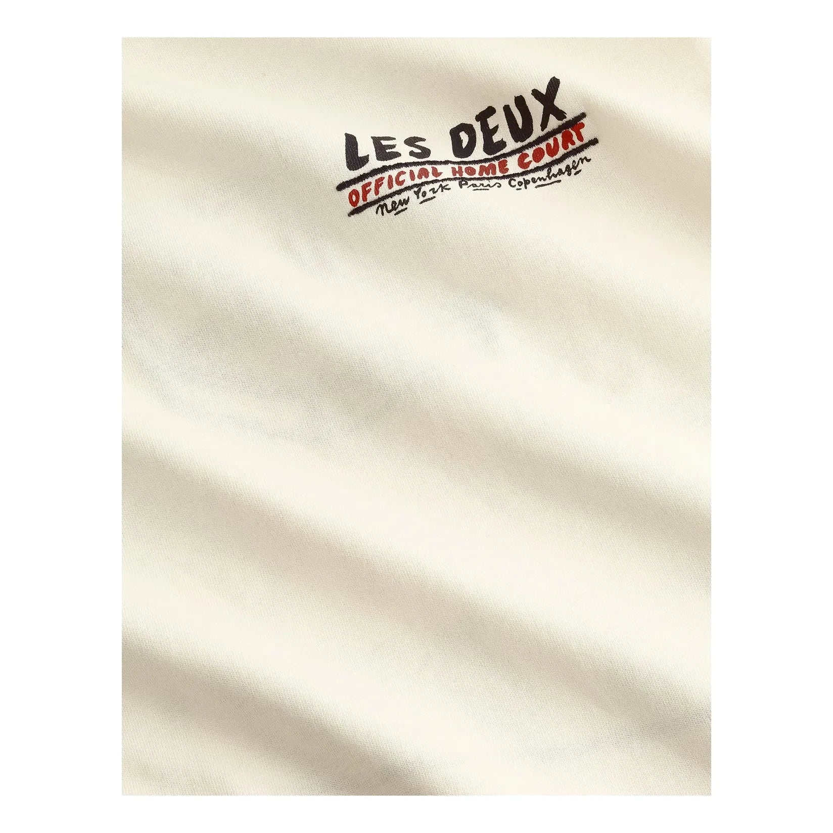 Les Deux - Les Deux Organik Pamuklu "Platines" Tişört | Fildişi