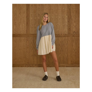 Rylee + Cru - Sweat Dress | Gray Blue