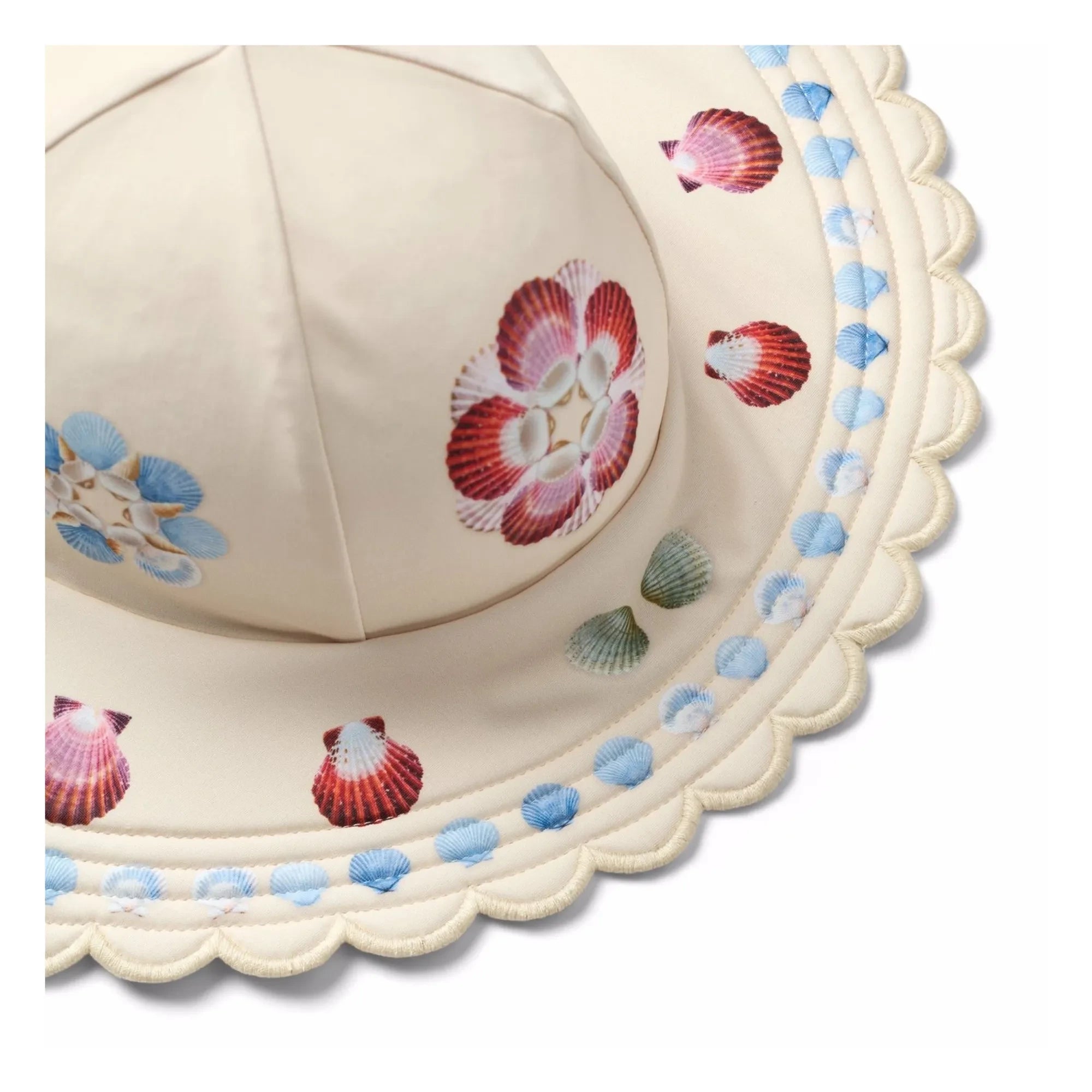 Molo - Nuka Hat Recycled Fiber Shells | Ecru