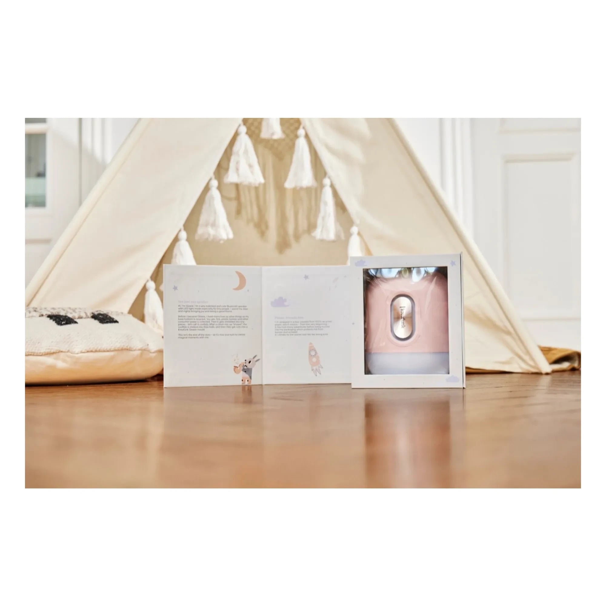 Kreafunk - Glowie Multi-Functional Bluetooth Speaker | Blush
