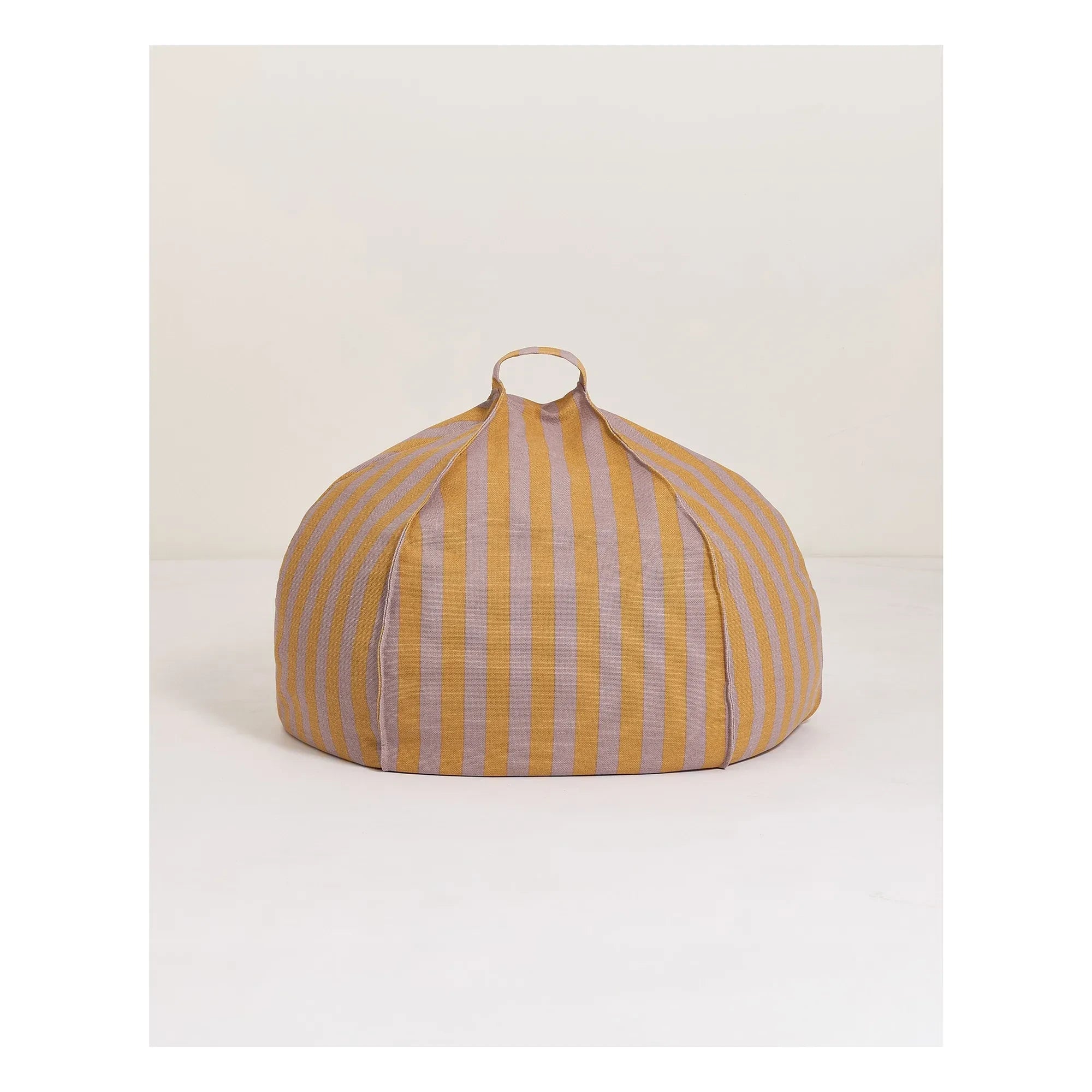 Nobodinoz - Vibes Round Pouf | Mustard