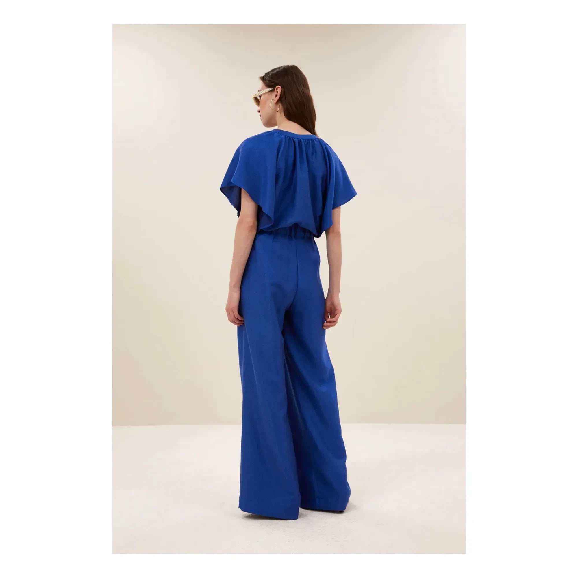 By Bar - Gloss Celin Pants | Royal Blue